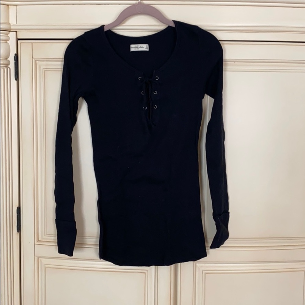 Abercrombie & Fitch Tie Up Top